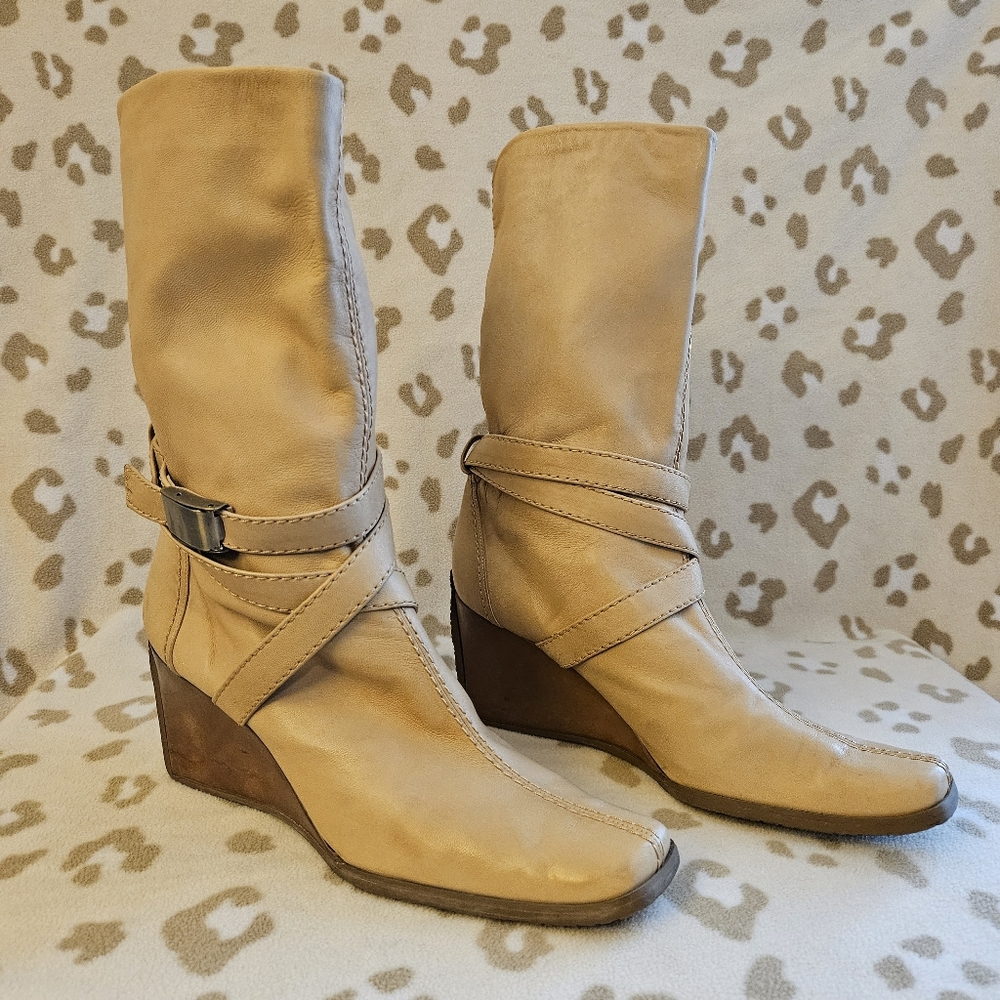 Buttery soft leather boots by Stuart Weitzman, size 11